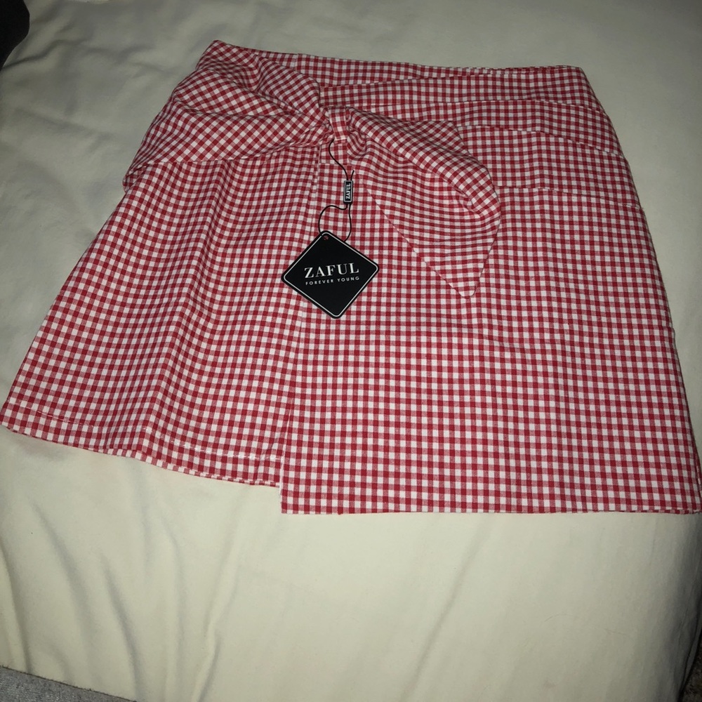Gingham Skirt